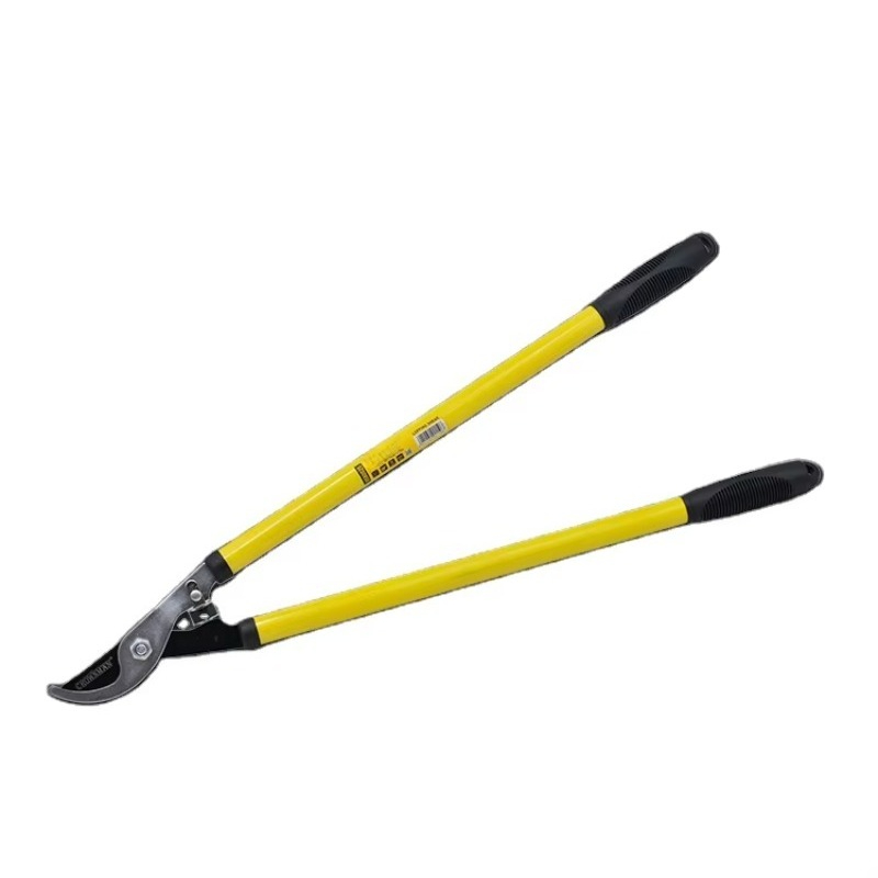 Gardening Tools Hand - กรรไกรตัดกิ่งสวน ใบมีดเหล็กคาร์บอน 28 นิ้ว ด้ามเหล็กยาว สำหรับงานตัดแต่งกิ่ง