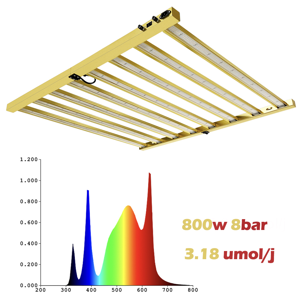 Led Grow Light - ไฟปลูกต้นไม้ TIDESTAR 800w UV/IR LED สเปกตรัมเต็ม