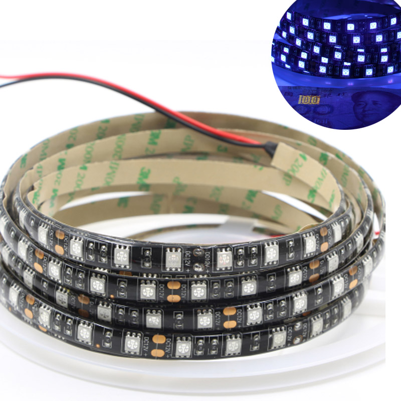 Led Grow Light - หลอดไฟยูวี LED อัลตราไวโอเลต, หลอดไฟยูวีสีดำ, SMD 5050,