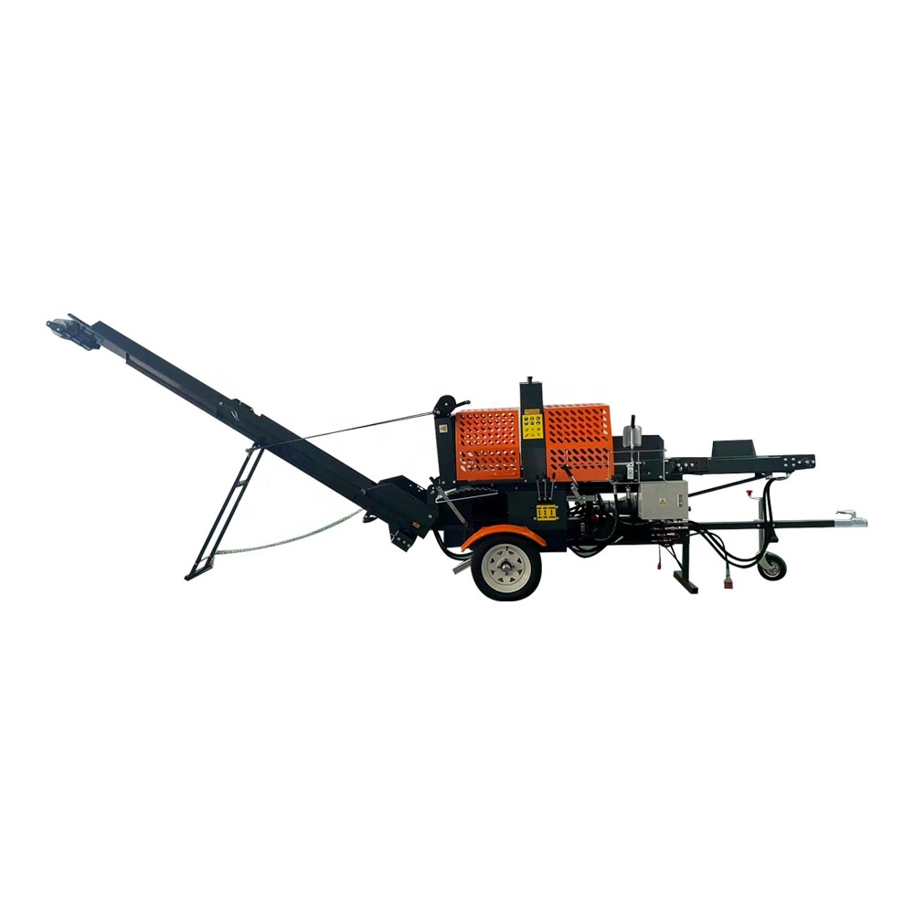 Gardening Tools In Store - เครื่องผ่าฟืนแนวนอน 20 ตัน ได้รับการรับรองมาตรฐาน CE พร้อมเครื่องยนต์คุณภาพสูง