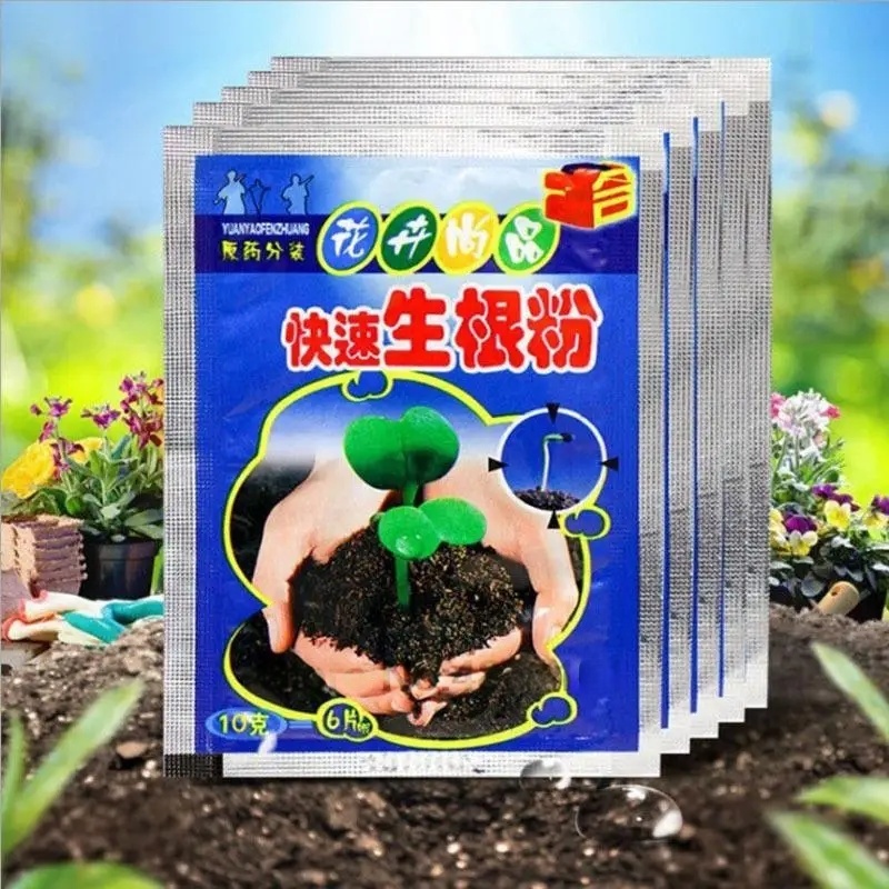 Root Watering Spike - ผงเร่งราก 5 ชิ้น สารเร่งรากสำหรับพืช ฮอร์โมนเร่งราก สำหรับเพาะเมล็ดและเพาะชำ