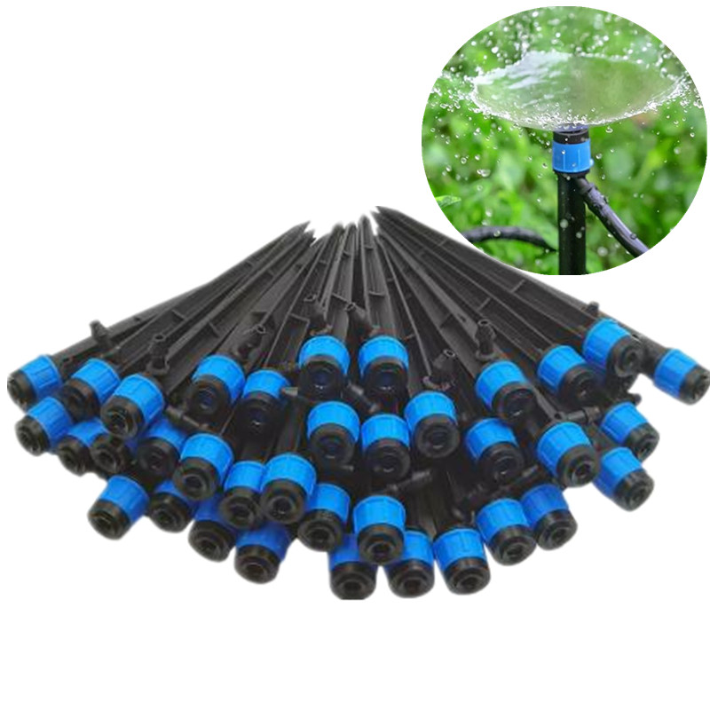 Root Watering Spike - หัวฉีดน้ำแบบสปริงเกอร์ขนาด 18 ซม. สำหรับสวน แบบหยดน้ำ ปรับได้