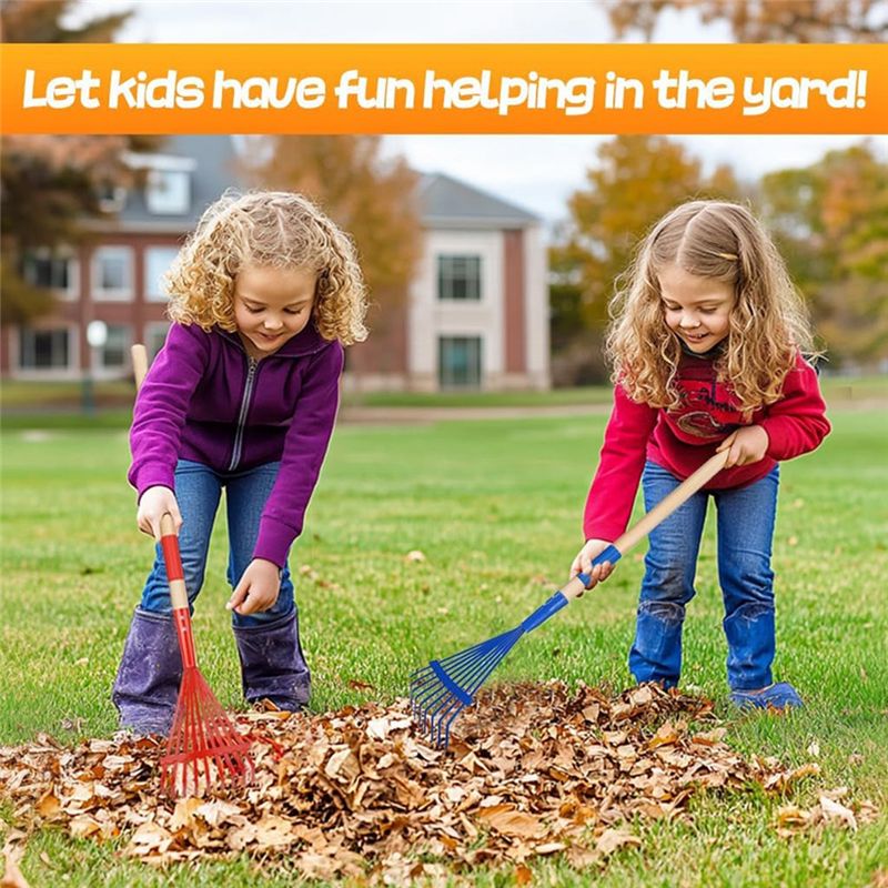 ABWZ-คราดเด็กพร้อมด้ามไม้เนื้อ - Gardening Tools For 3 Year Old บทวิจารณ์และราคา