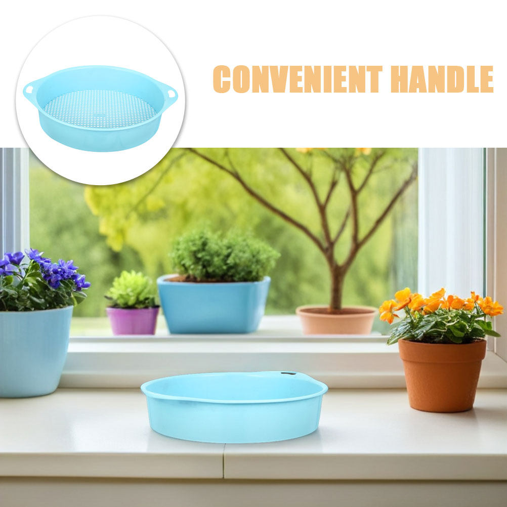 ตะแกรงร่อนดินพลาสติกทรงกลม 2 ช - Garden Sieve Soil บทวิจารณ์และราคา