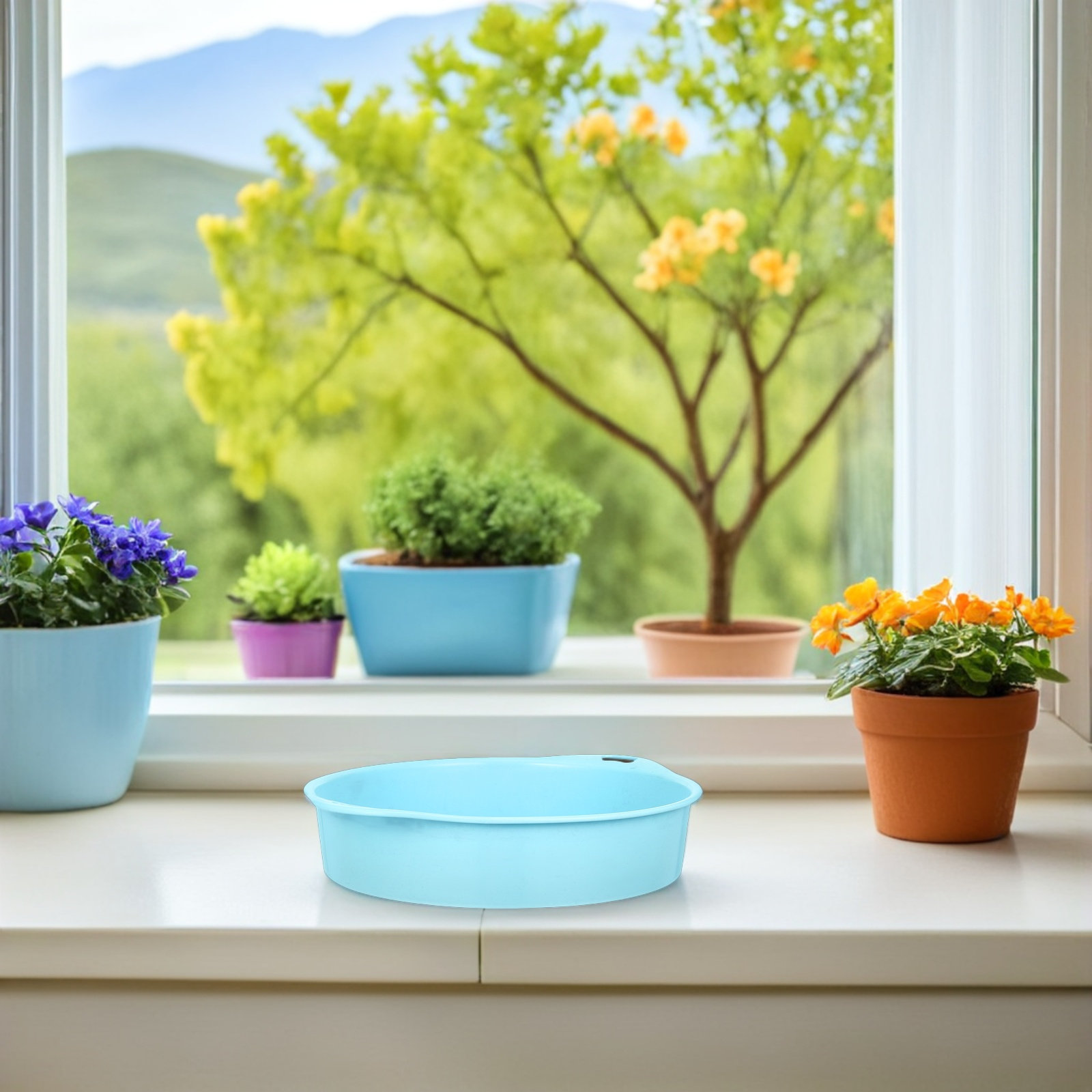ตะแกรงร่อนดินพลาสติกทรงกลม 2 ช - Garden Sieve Soil บทวิจารณ์และราคา