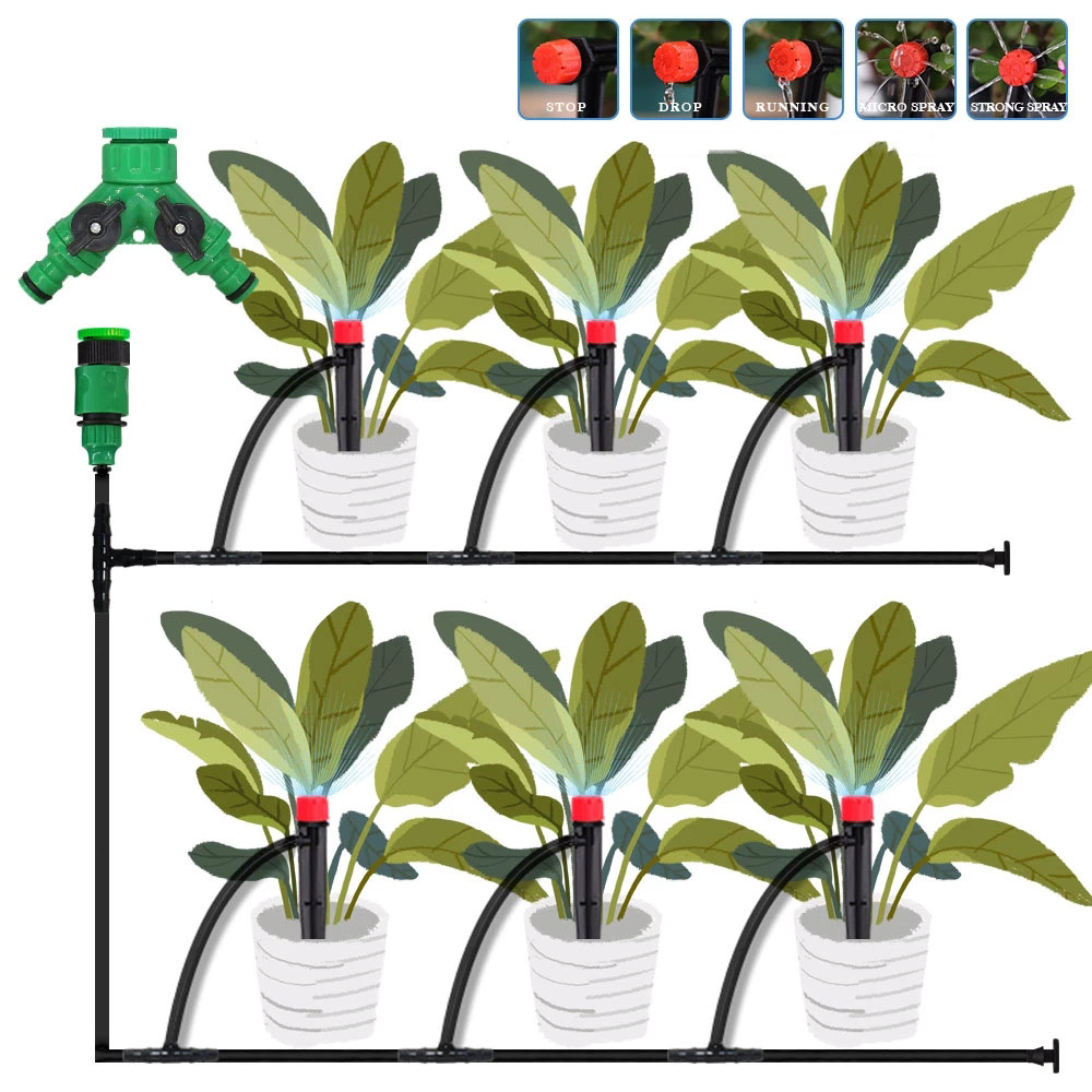 10ชิ้นสปริงเกอร์ปรับได้สำหรับส - Root Watering Spike บทวิจารณ์และราคา