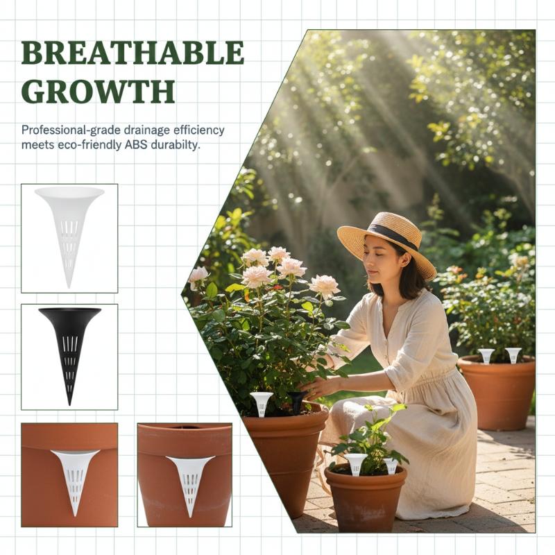 แผ่นรองก้นกระถางบอนไซทรงกรวย 3 - Root Watering Spike บทวิจารณ์และราคา