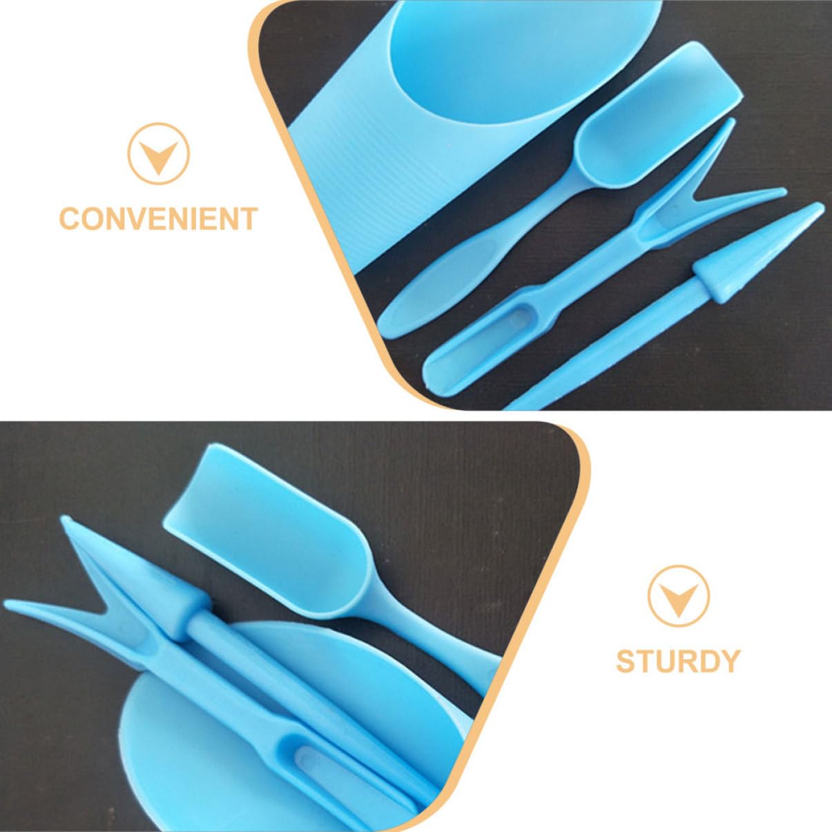 4 ชิ้น/เซ็ต,พลาสติกทนทานถังพลั - Gardening Tools Hand บทวิจารณ์และราคา