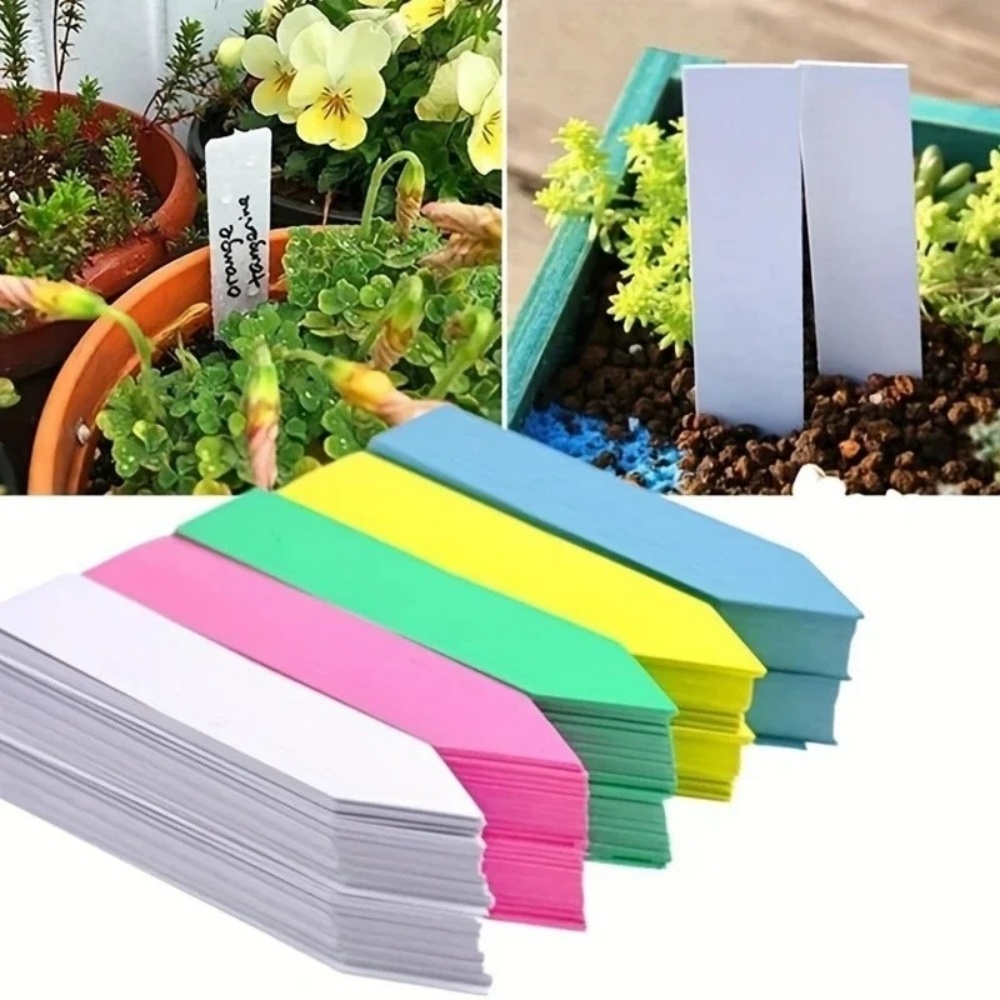 ป้ายติดต้นไม้ 100 ชิ้น อุปกรณ์ - Plant Label Tags บทวิจารณ์และราคา
