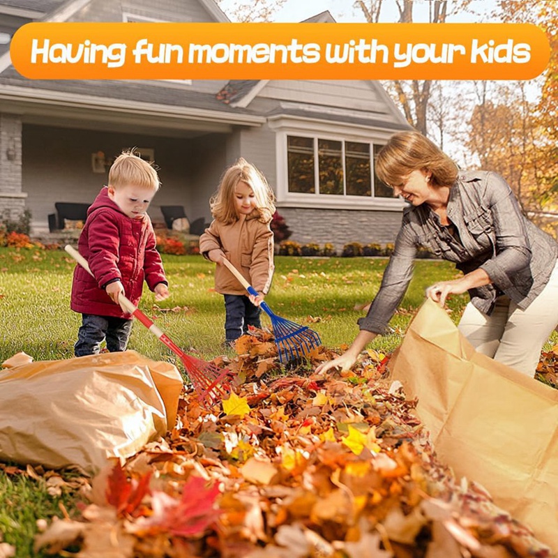 คราดเด็กพร้อมด้ามไม้เนื้อแข็งแ - Gardening Tools For 3 Year Old บทวิจารณ์และราคา