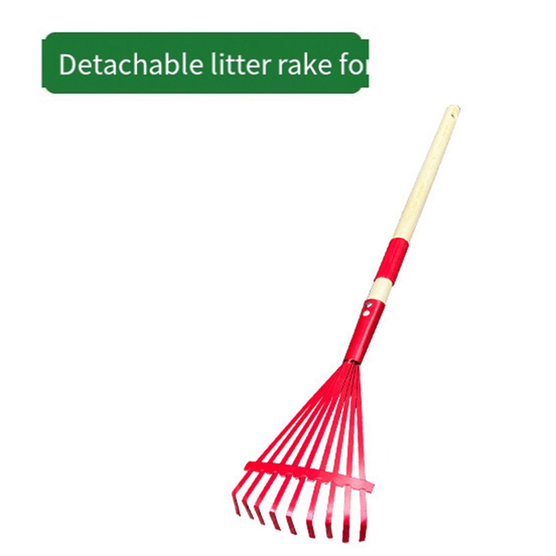 คราดเด็กพร้อมด้ามไม้เนื้อแข็งแ - Gardening Tools For 3 Year Old บทวิจารณ์และราคา