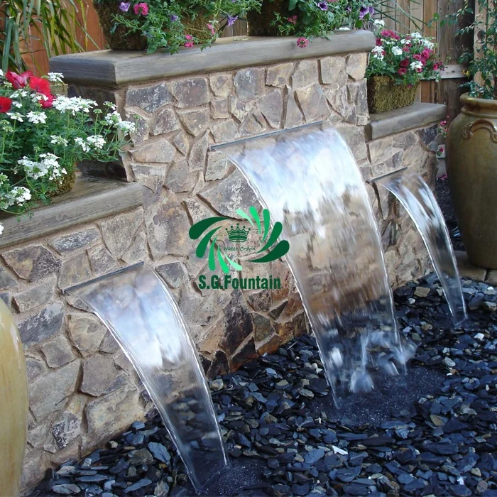 น้ำตกหินเทียมคุณภาพสูงราคาประห - Gardening Tools Price บทวิจารณ์และราคา