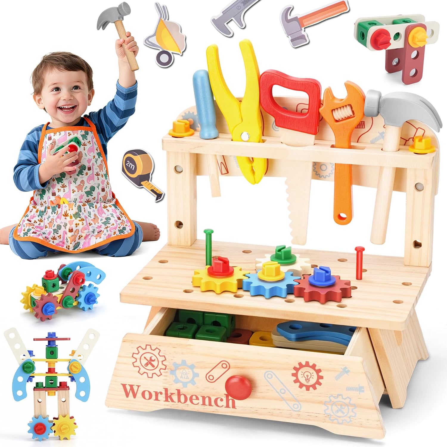 ชุดเครื่องมือช่างไม้สำหรับเด็ก - Gardening Tools Girls บทวิจารณ์และราคา