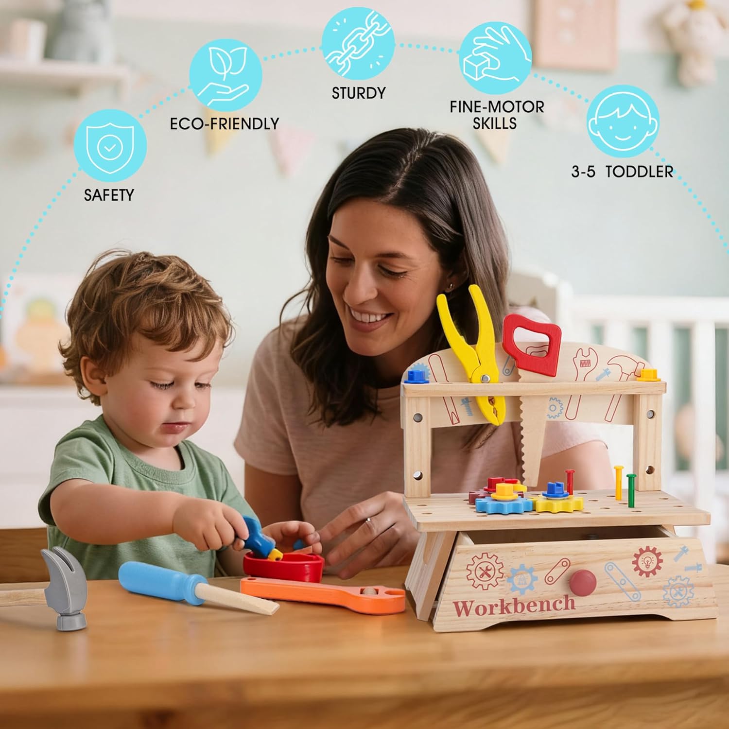 ชุดเครื่องมือช่างไม้สำหรับเด็ก - Gardening Tools Girls บทวิจารณ์และราคา