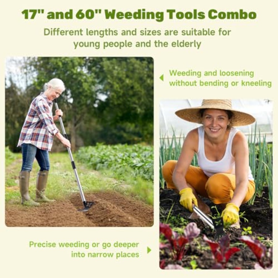 เครื่องมือถอนวัชพืชขนาด 60 นิ้ - Gardening Tools Hand บทวิจารณ์และราคา