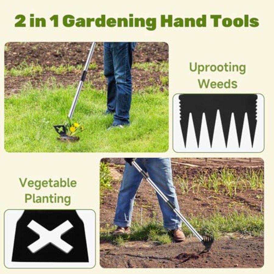 เครื่องมือถอนวัชพืชขนาด 60 นิ้ - Gardening Tools Hand บทวิจารณ์และราคา