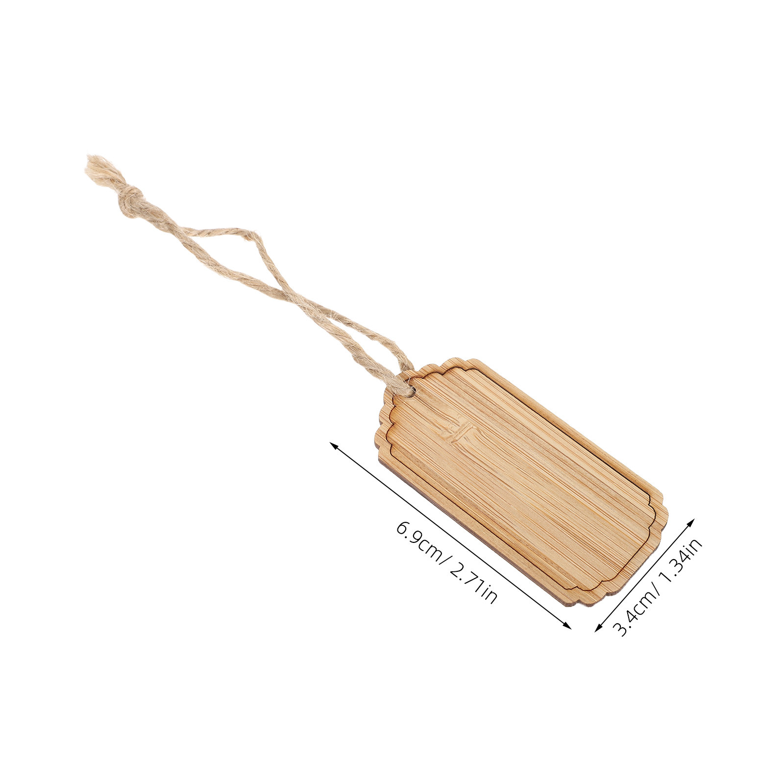 ป้ายชื่อต้นไม้ไม้ไผ่แบบแขวน 20 - Plant Label Tags บทวิจารณ์และราคา
