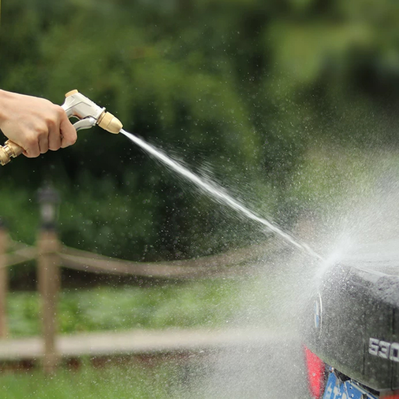 ปืนฉีดน้ำแรงดันสูงสำหรับรถยนต์ - Gardening Tools Types บทวิจารณ์และราคา