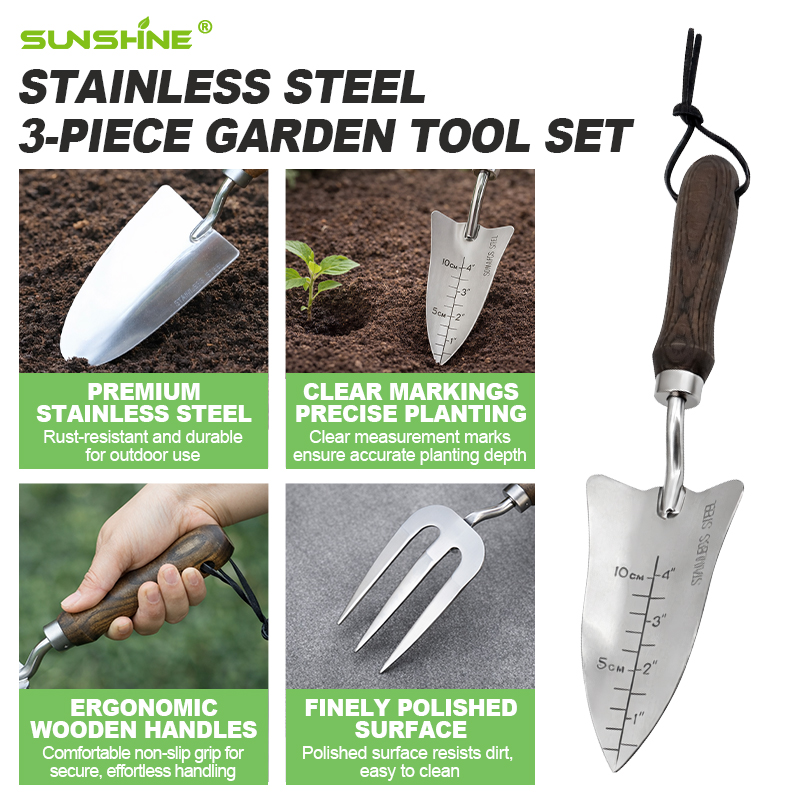 ชุดเครื่องมือทำสวนขนาดเล็ก 3 ช - Gardening Tools Hand บทวิจารณ์และราคา