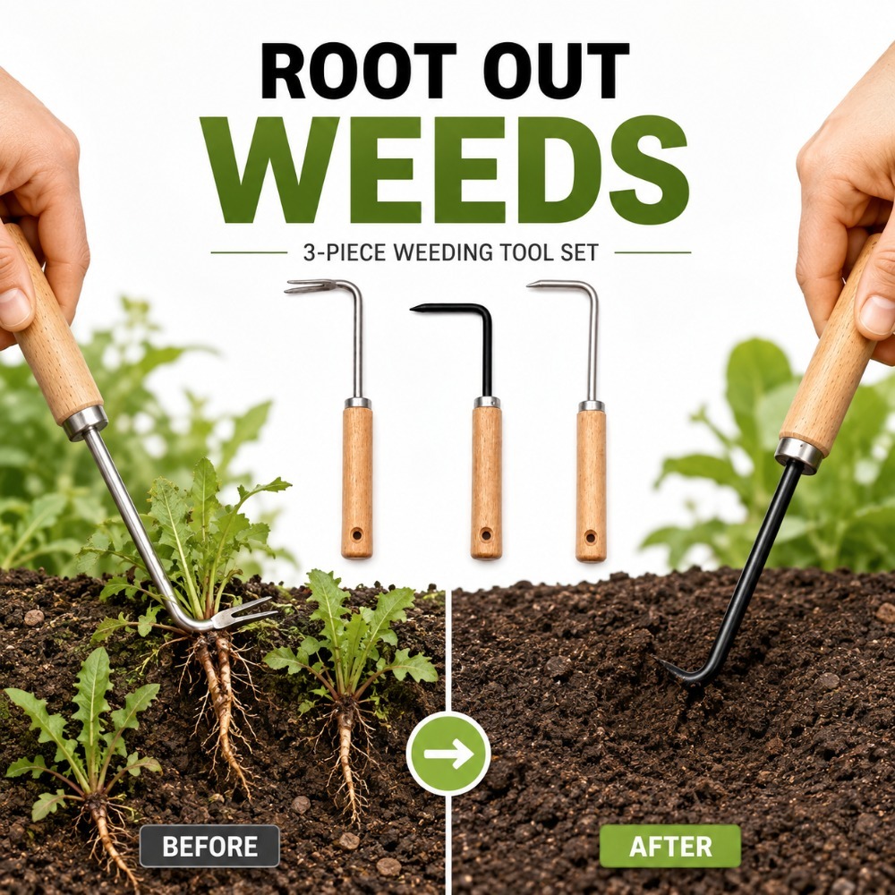 เครื่องมือดึงรากและกำจัดวัชพืช - Root Watering Spike บทวิจารณ์และราคา