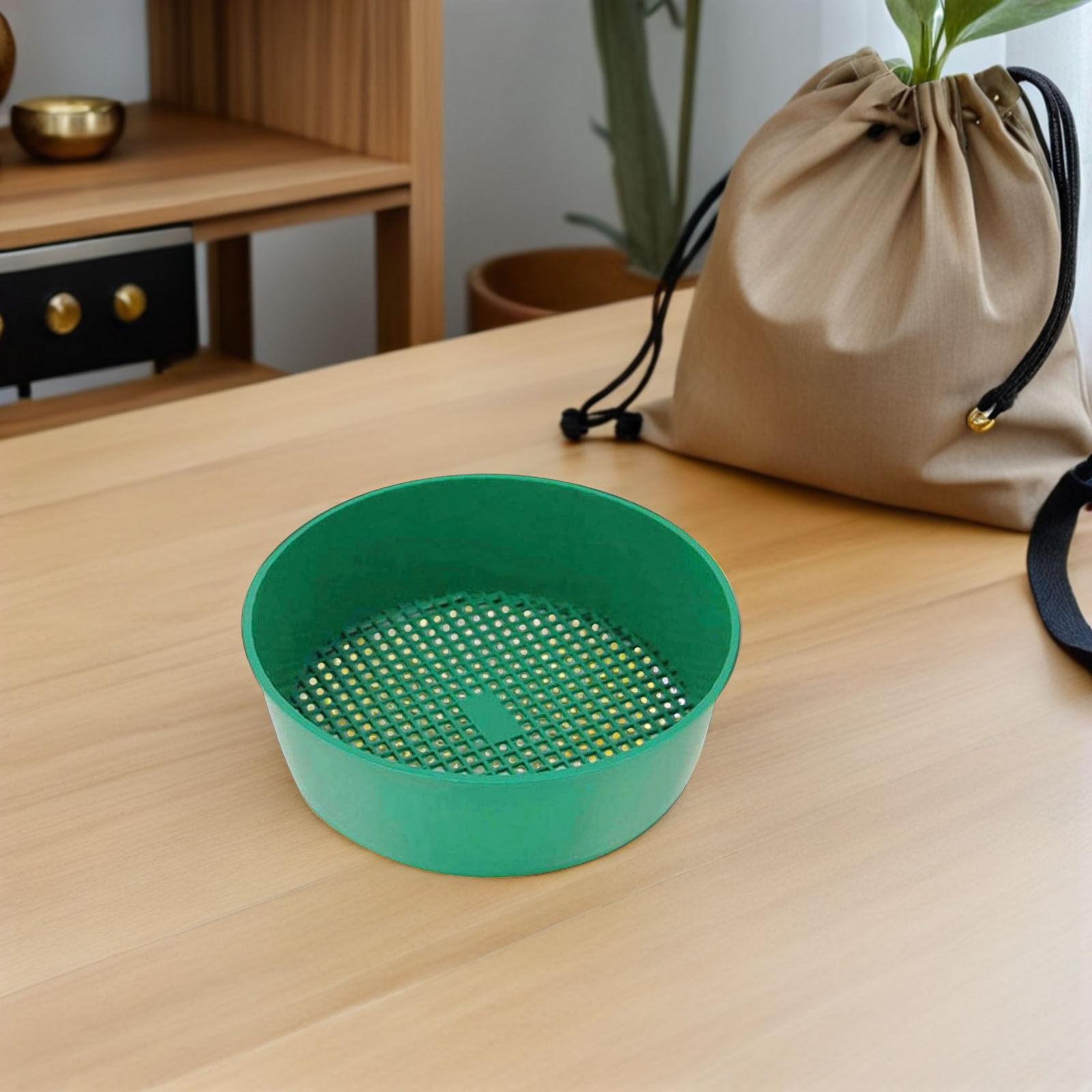 ตะแกรงพลาสติกสำหรับกรองดินในสว - Garden Sieve Soil บทวิจารณ์และราคา