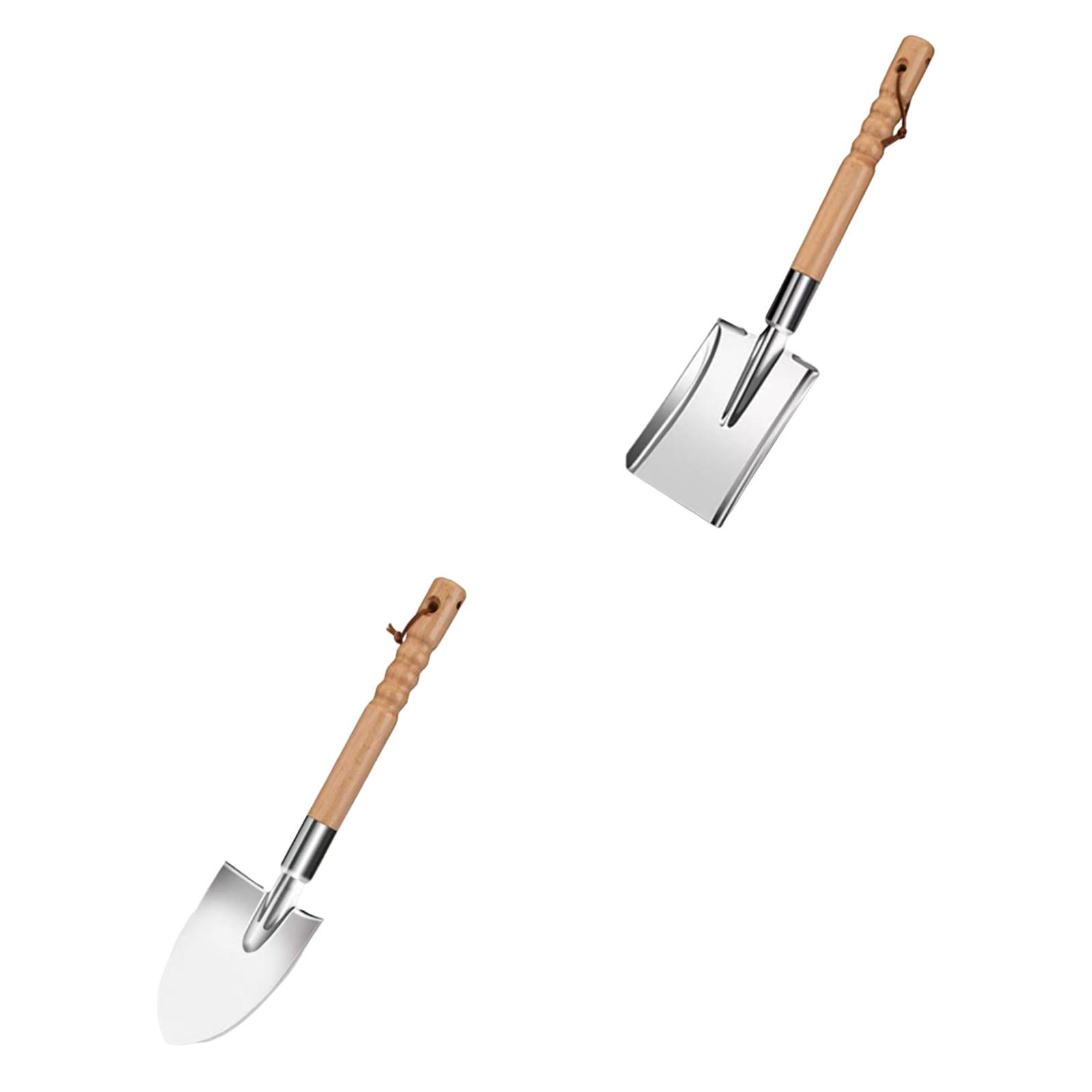 พลั่วสวนสแตนเลสเครื่องมือปลูกม - Gardening Hand Tools Yard บทวิจารณ์และราคา