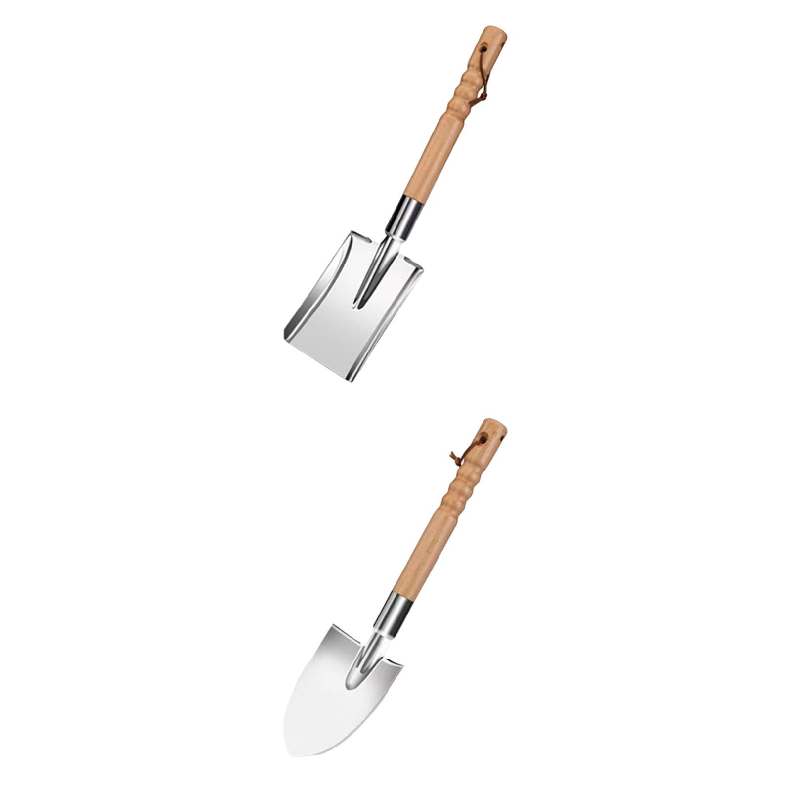 พลั่วสวนสแตนเลสเครื่องมือปลูกม - Gardening Hand Tools Yard บทวิจารณ์และราคา