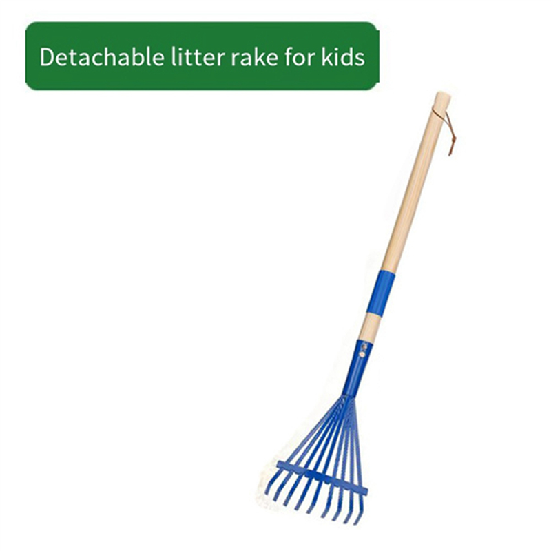 YWDZ-2X คราดเด็กพร้อมด้ามไม้เน - Gardening Tools For 3 Year Old บทวิจารณ์และราคา