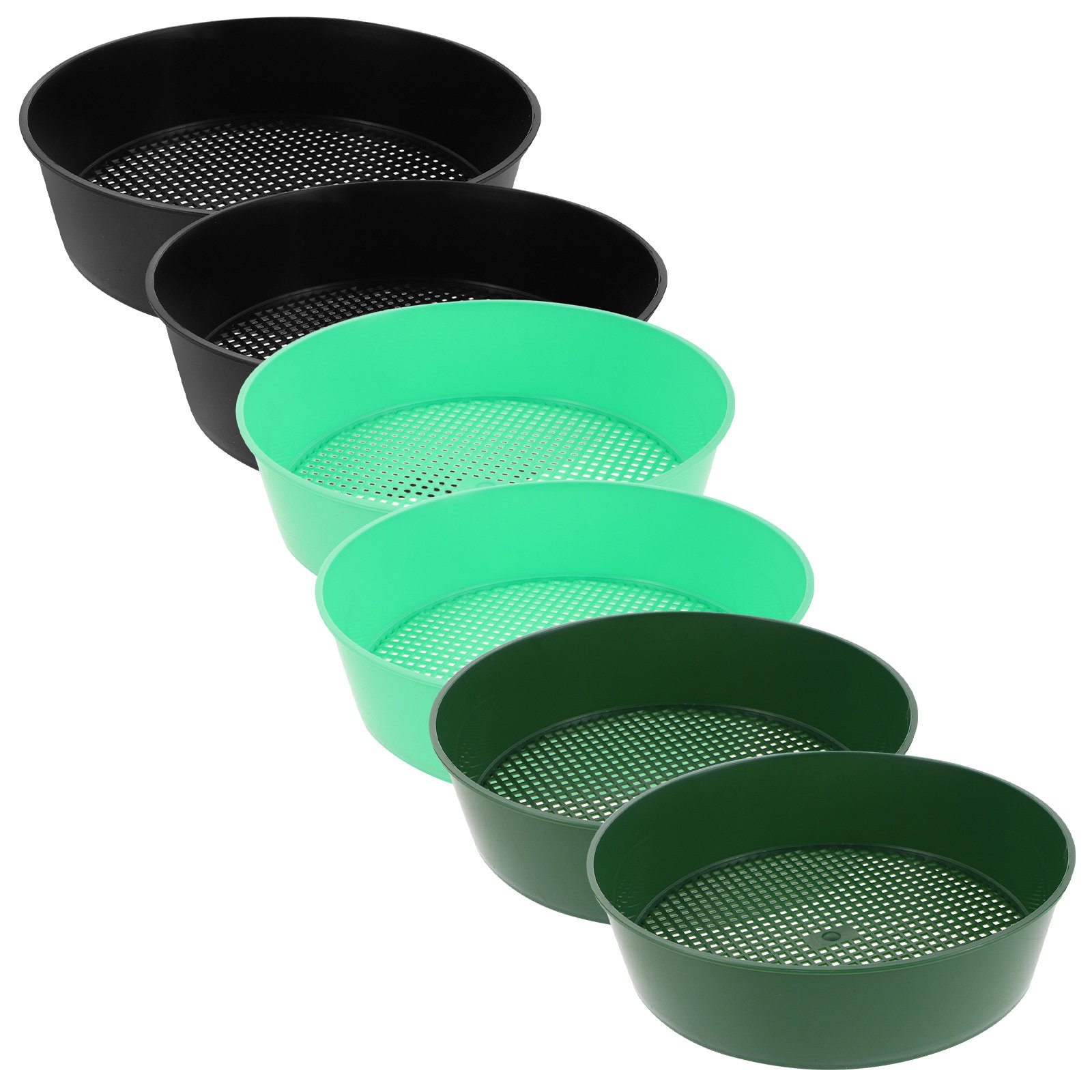 ตะแกรงร่อนดินสำหรับสวน 6 ชิ้น  - Garden Sieve Soil บทวิจารณ์และราคา