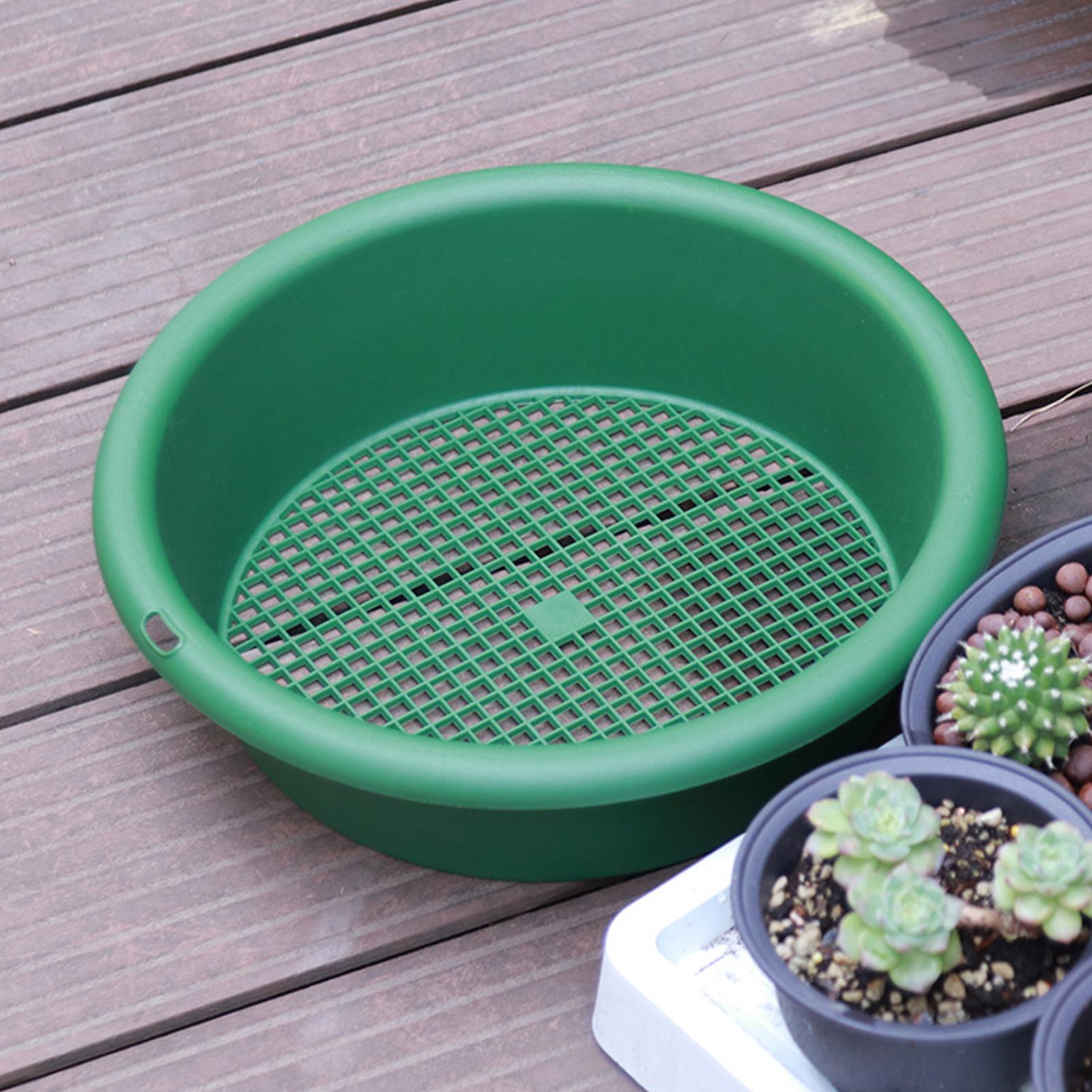 ตะแกรงร่อนแร่แบบกันสนิม ตะแกรง - Garden Sieve Soil บทวิจารณ์และราคา