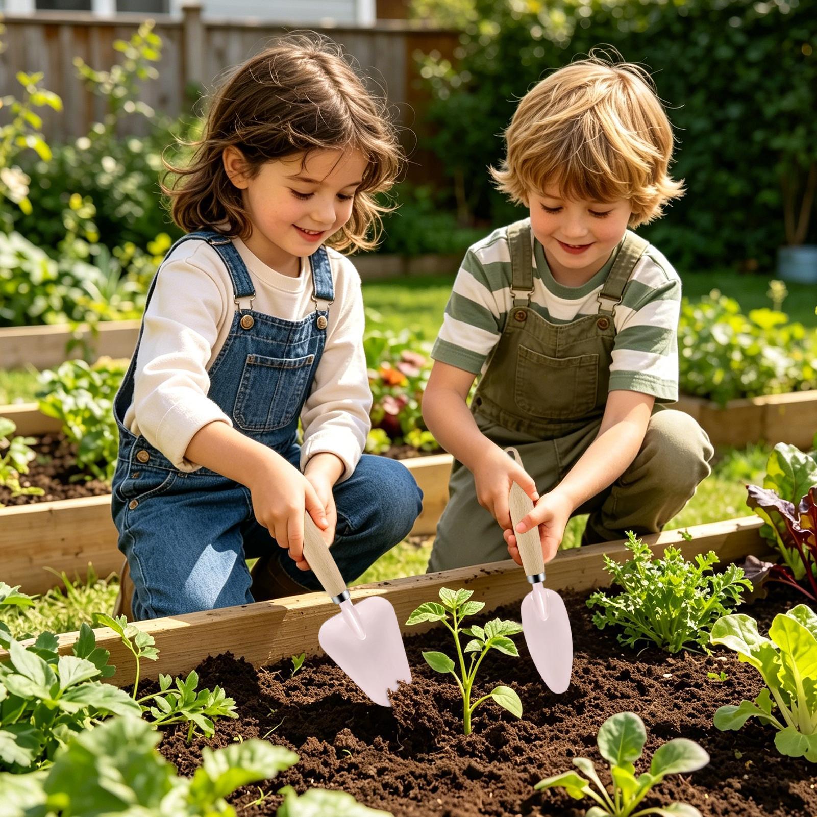 ชุดเครื่องมือทำสวนสำหรับเด็ก ช - Gardening Tools Girls บทวิจารณ์และราคา