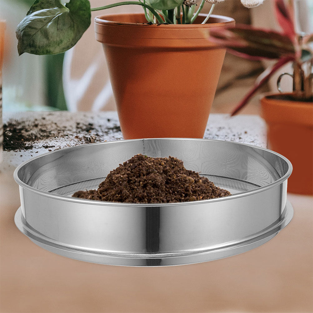 ตะแกรงลวดตาข่ายสำหรับคัดแยกปุ๋ - Garden Sieve Soil บทวิจารณ์และราคา