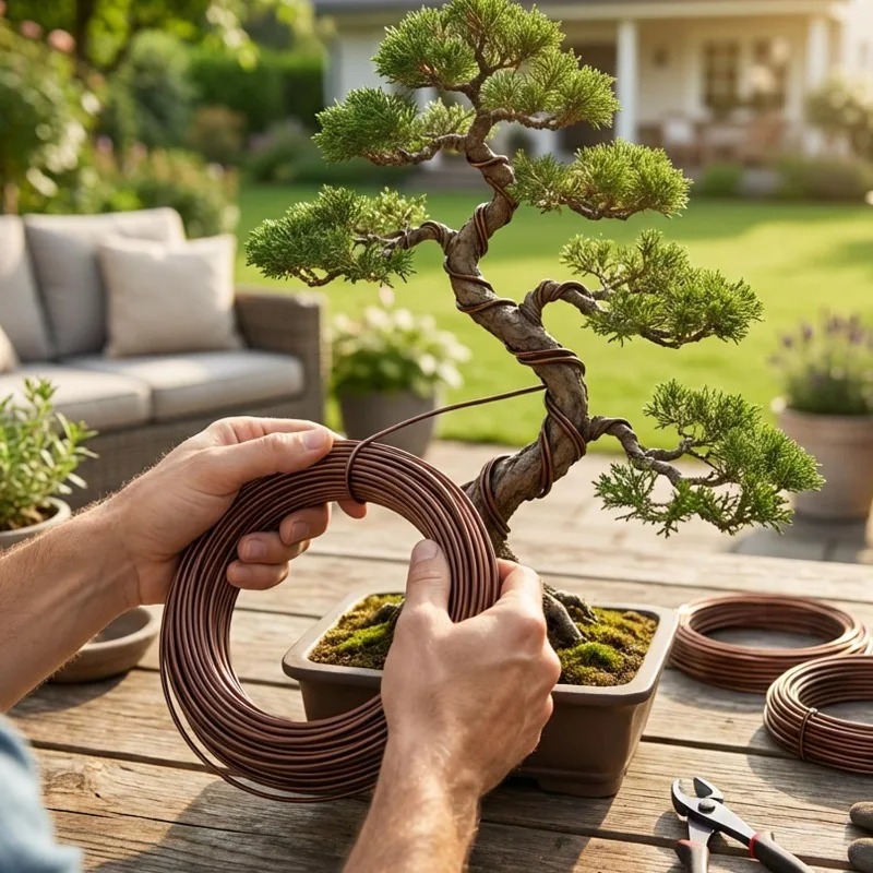 ชุดลวดฝึกบอนไซ 5 เมตร สำหรับพย - Bonsai Tool Set บทวิจารณ์และราคา