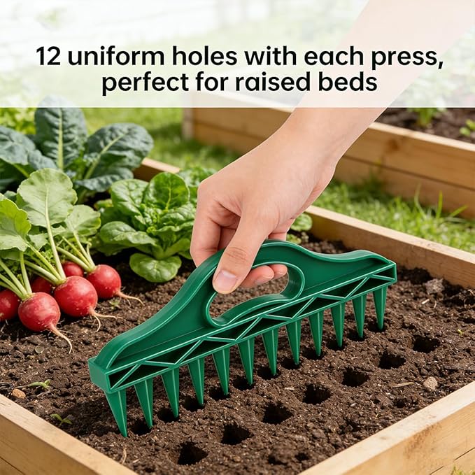 เครื่องมือปลูกเมล็ดพันธุ์ 12 ร - Gardening Tools Hand บทวิจารณ์และราคา