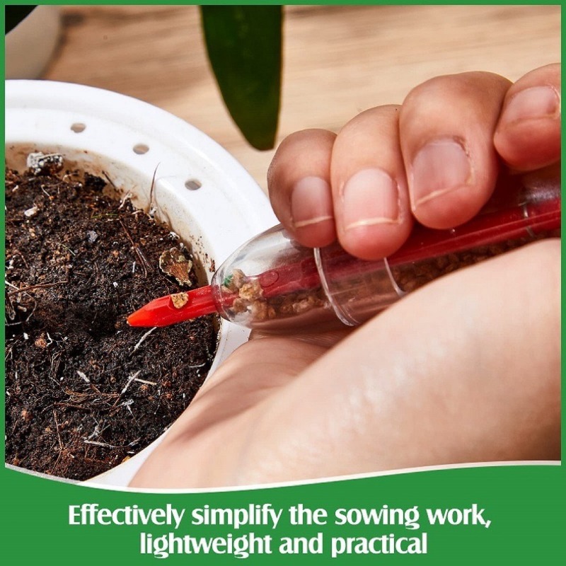 เครื่องหยอดเมล็ดแบบฉีด 1 ชิ้น/ - Gardening Tools Hand บทวิจารณ์และราคา