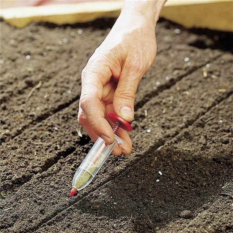 เครื่องหยอดเมล็ดแบบฉีด 1 ชิ้น/ - Gardening Tools Hand บทวิจารณ์และราคา