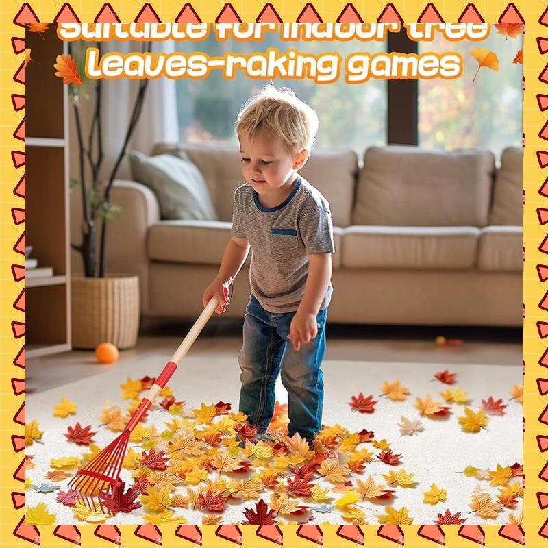 A008 คราดเด็กด้ามไม้เนื้อแข็งแ - Gardening Tools For 3 Year Old บทวิจารณ์และราคา