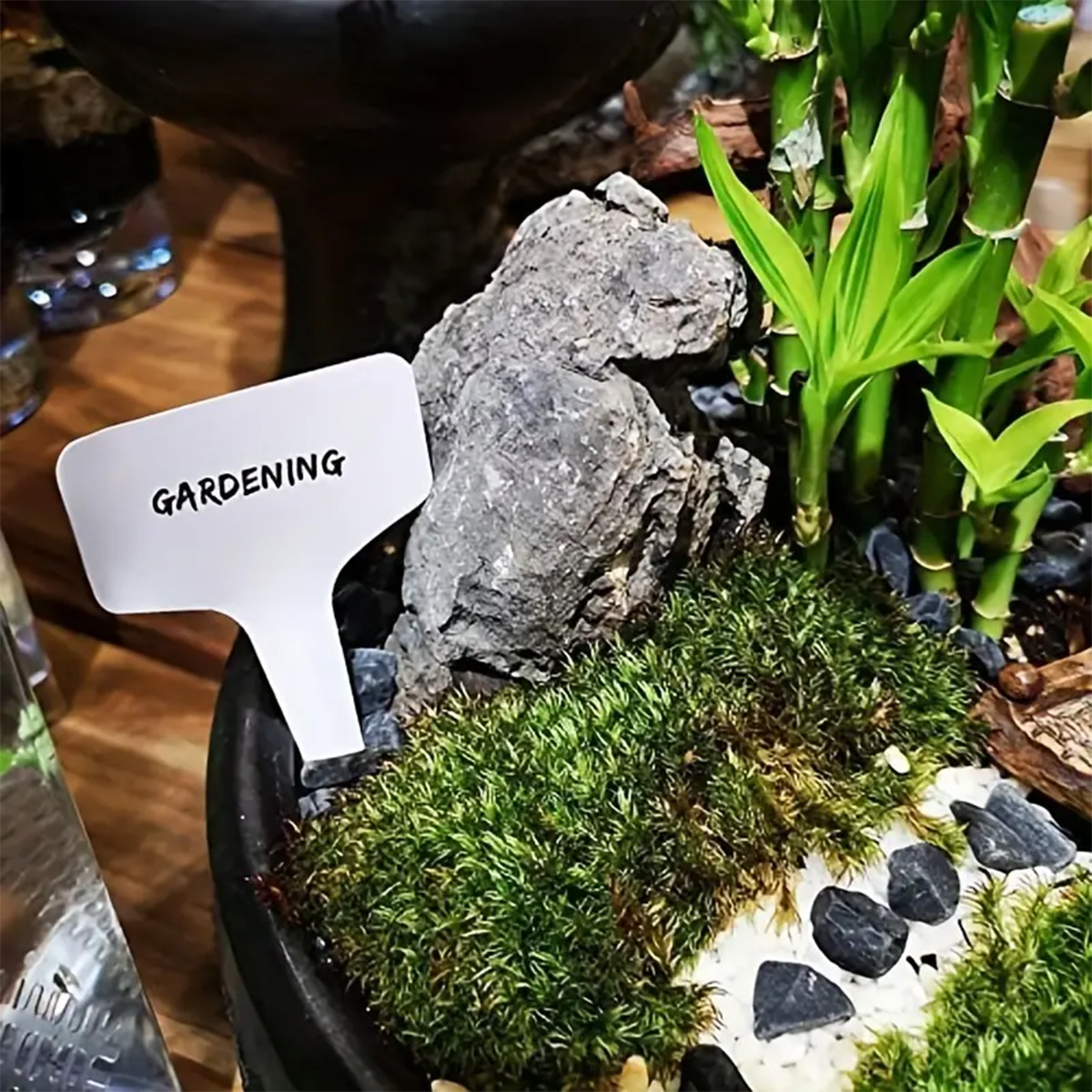 ป้ายต้นไม้พลาสติก100ชิ้นป้าย2. - Plant Label Tags บทวิจารณ์และราคา