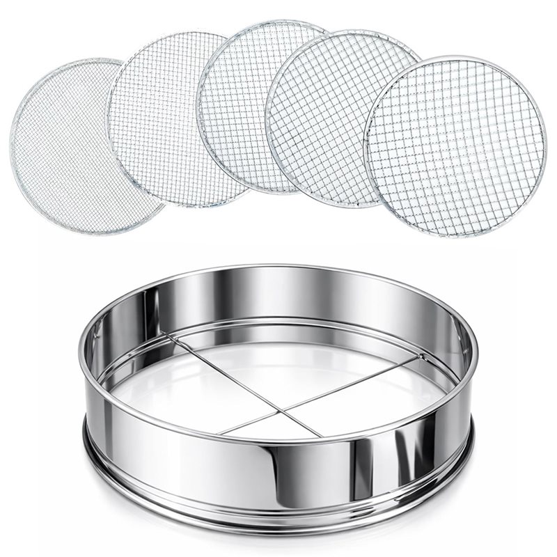 ตะแกรงร่อนดิน B23B ทำจากสแตนเล - Garden Sieve Soil บทวิจารณ์และราคา